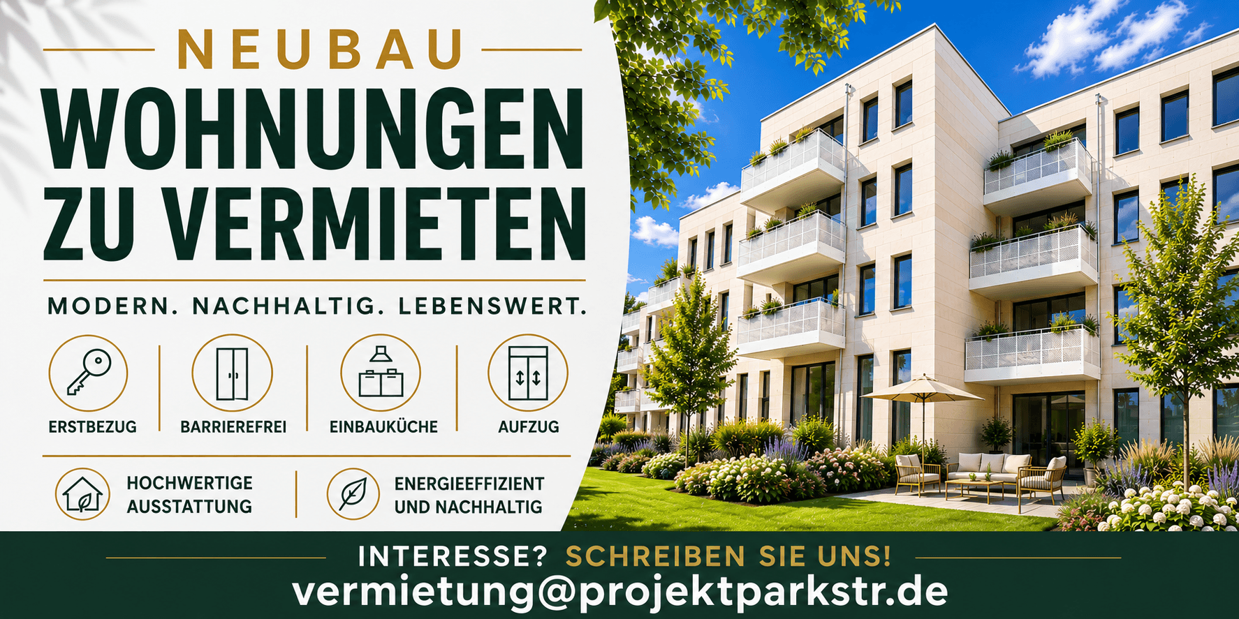 3 bedroom flat to rent, 74 m², Parkstraße 40/44, Berlin, Berlin 3 bedroom flat to rent, 74 m², Parkstraße 40/44, Berlin, Berlin
