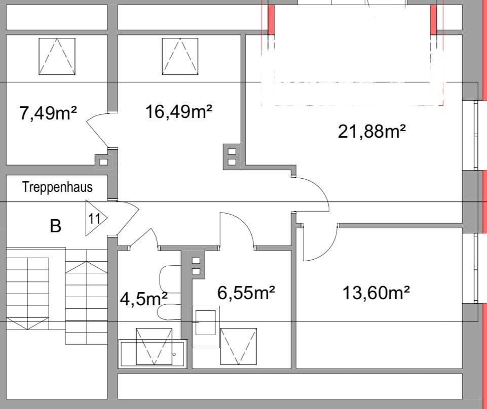 2 bedroom with open-plan kitchen flat to rent, 64 m², Langenbernsdorf, Saxony 2 bedroom with open-plan kitchen flat to rent, 64 m², Langenbernsdorf, Saxony