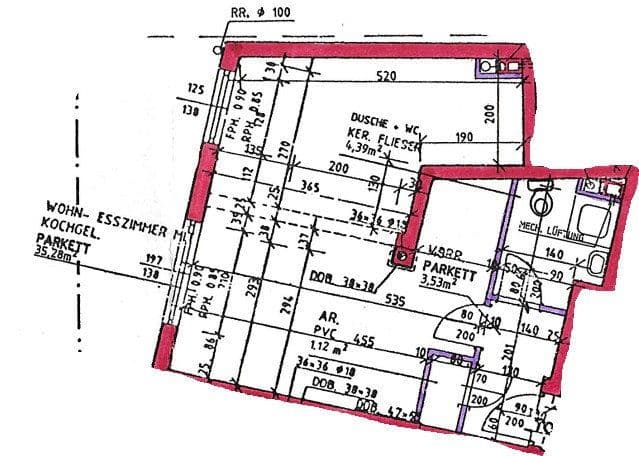 2 bedroom flat to rent, 45 m², Burghardtgasse 1, Wien, Vienna 2 bedroom flat to rent, 45 m², Burghardtgasse 1, Wien, Vienna