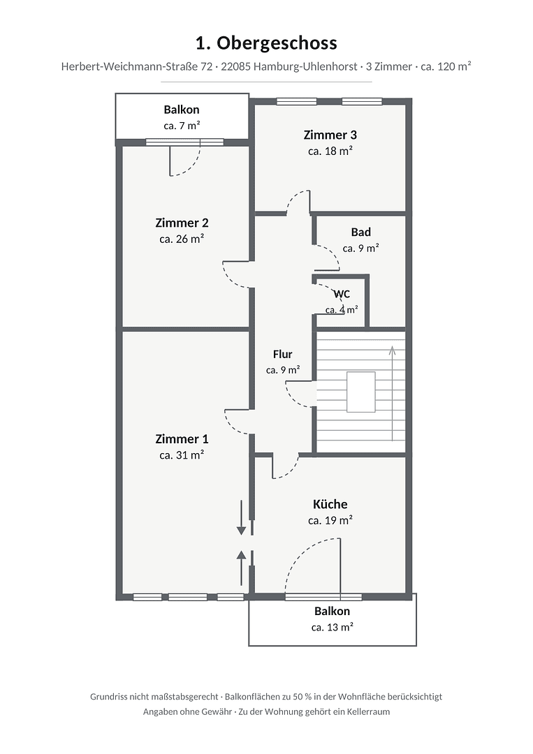 3 bedroom flat to rent, 120 m², Herbert-Weichmann-Str. 72, Hamburg, Hamburg 3 bedroom flat to rent, 120 m², Herbert-Weichmann-Str. 72, Hamburg, Hamburg