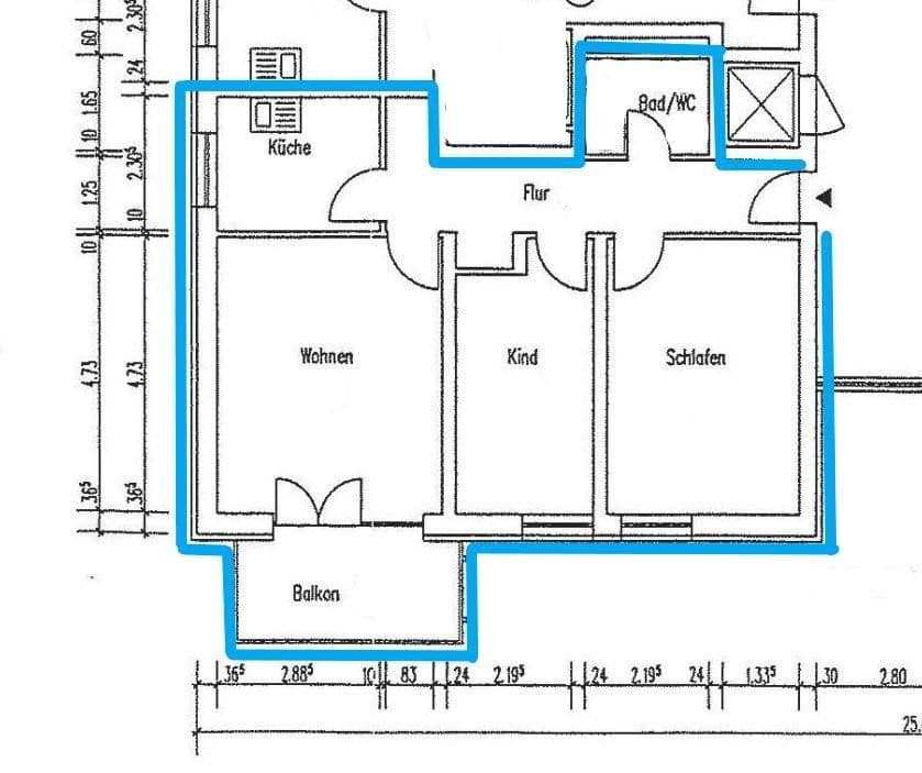 3 bedroom flat for sale, 68 m², Nürnberg, Bavaria 3 bedroom flat for sale, 68 m², Nürnberg, Bavaria
