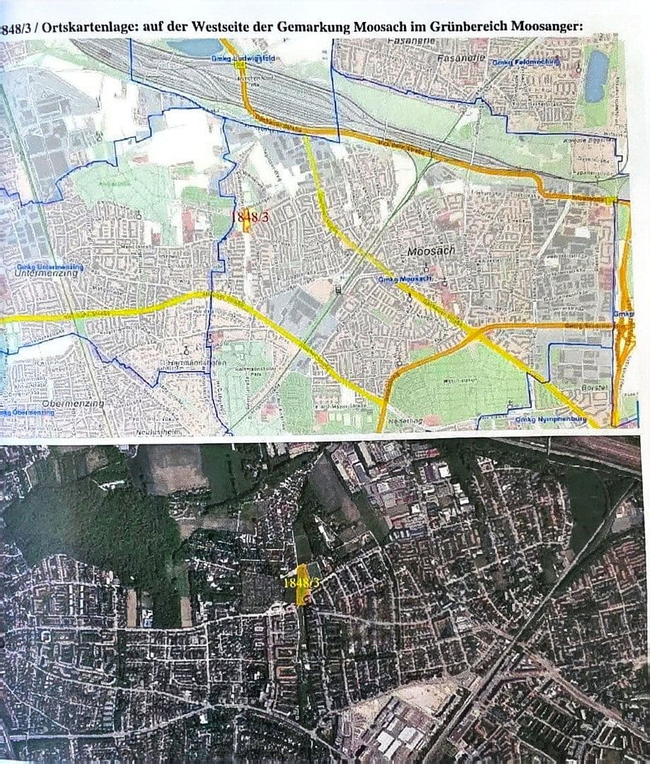 plot for sale, 9,138 m², Saarlouiser Straße Ecke Lauinger Straße, München, Bavaria plot for sale, 9,138 m², Saarlouiser Straße Ecke Lauinger Straße, München, Bavaria