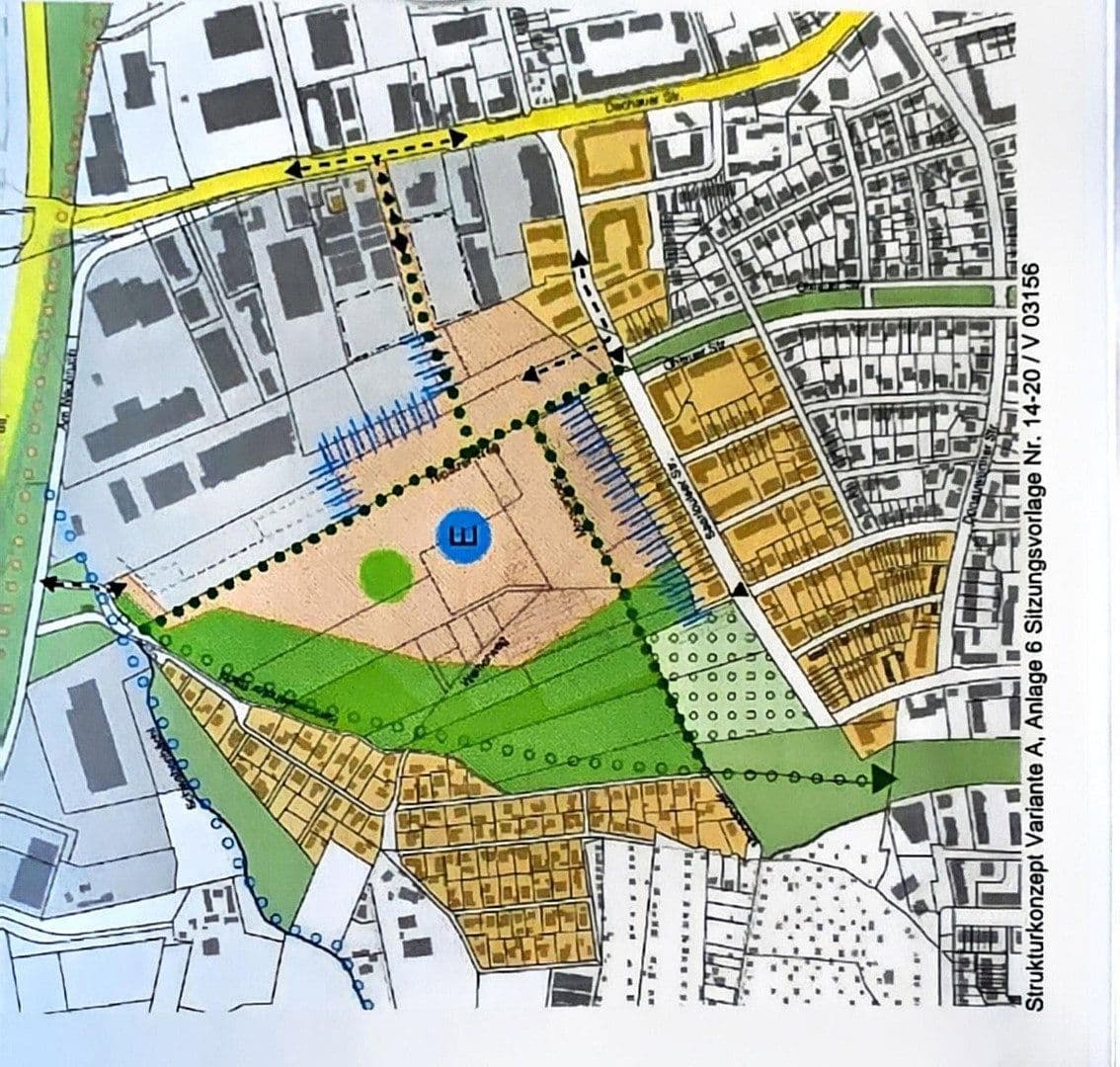 plot for sale, 9,138 m², Saarlouiser Straße Ecke Lauinger Straße, München, Bavaria plot for sale, 9,138 m², Saarlouiser Straße Ecke Lauinger Straße, München, Bavaria
