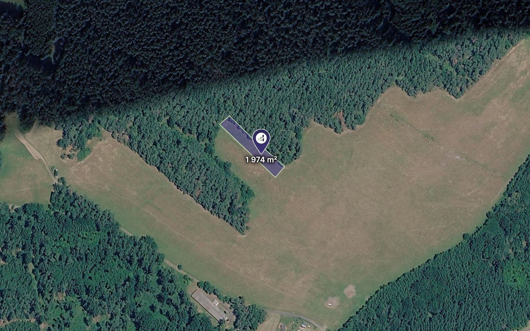 plot for sale, 1,974 m², Švihov, Plzeňský Region plot for sale, 1,974 m², Švihov, Plzeňský Region