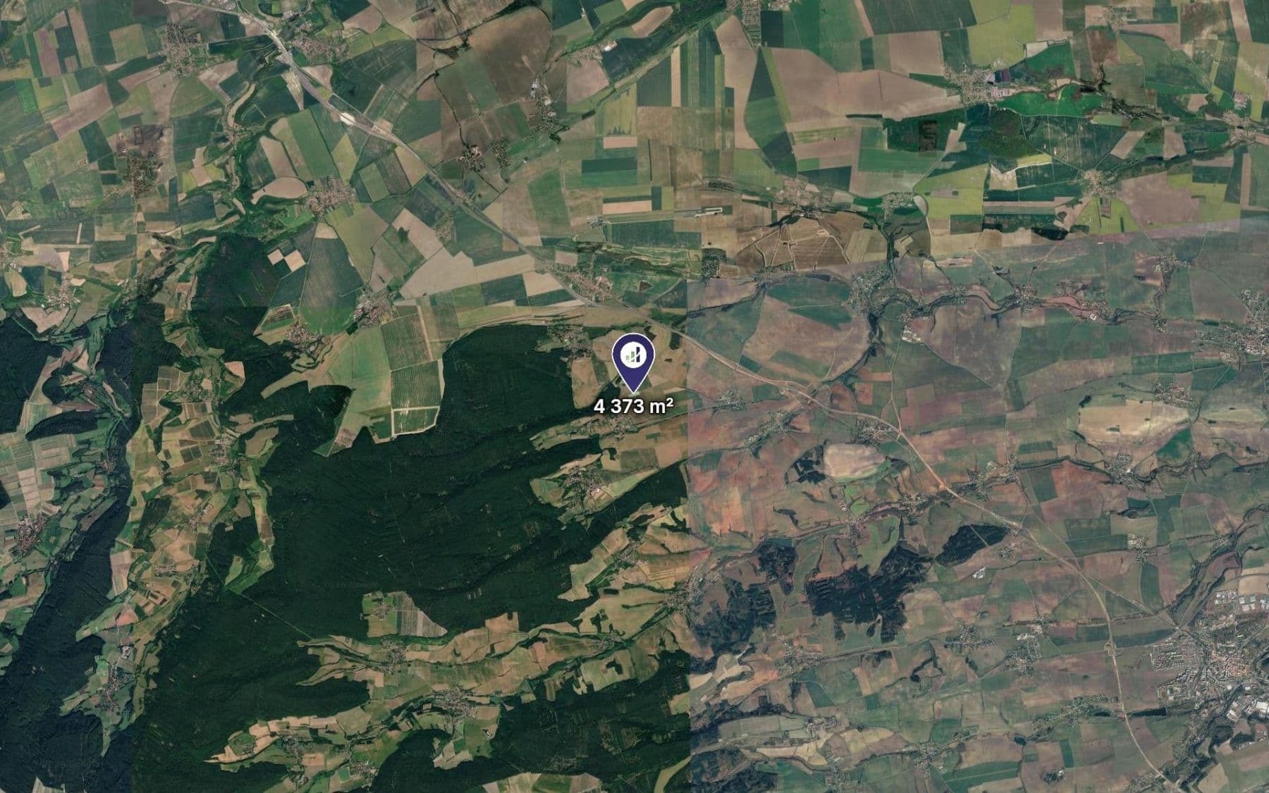 plot for sale, 4,373 m², Zichovec, Středočeský Region plot for sale, 4,373 m², Zichovec, Středočeský Region