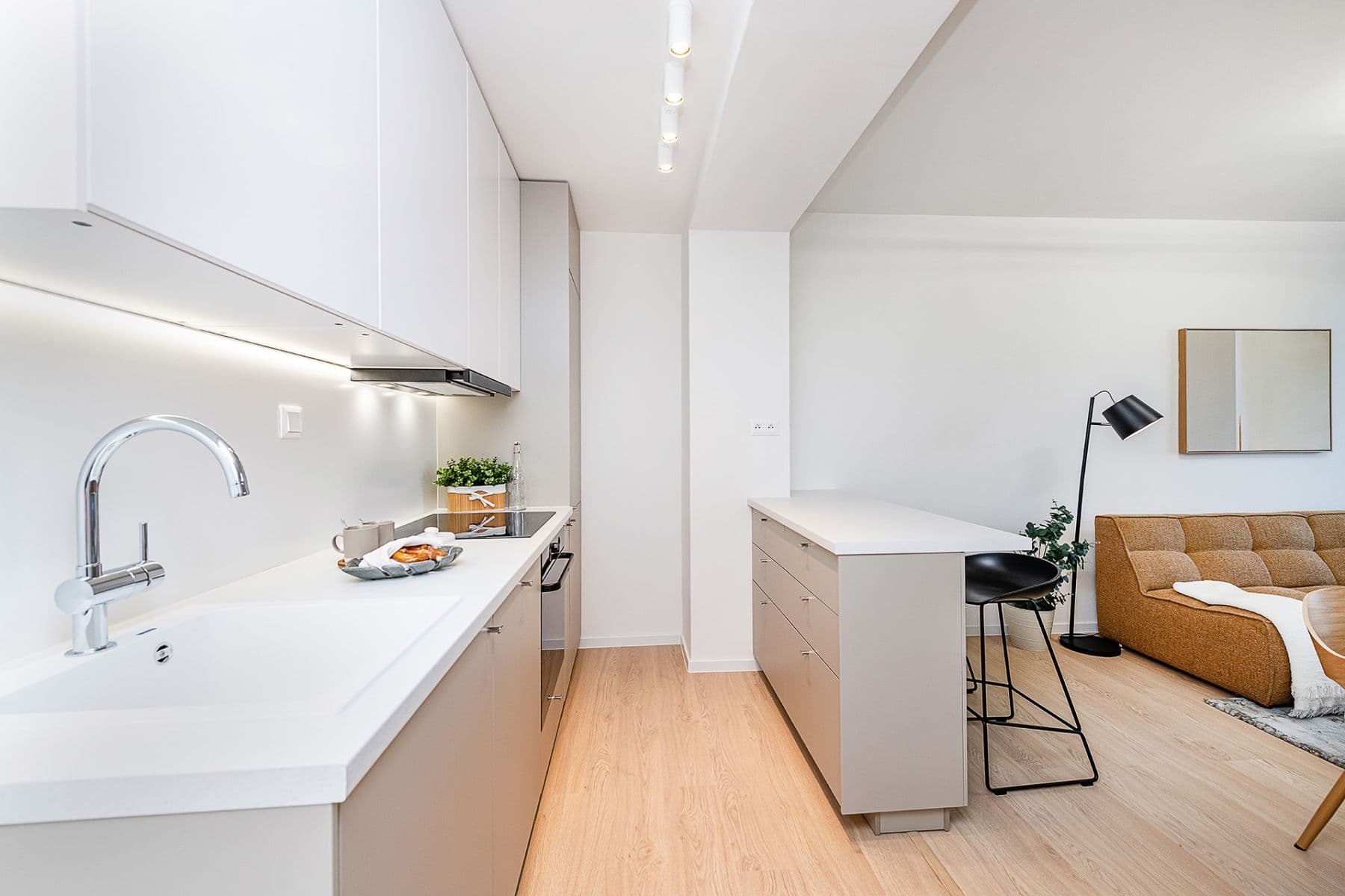 3 bedroom with open-plan kitchen flat for sale, 80 m², U Slavie, Prague, Prague 3 bedroom with open-plan kitchen flat for sale, 80 m², U Slavie, Prague, Prague