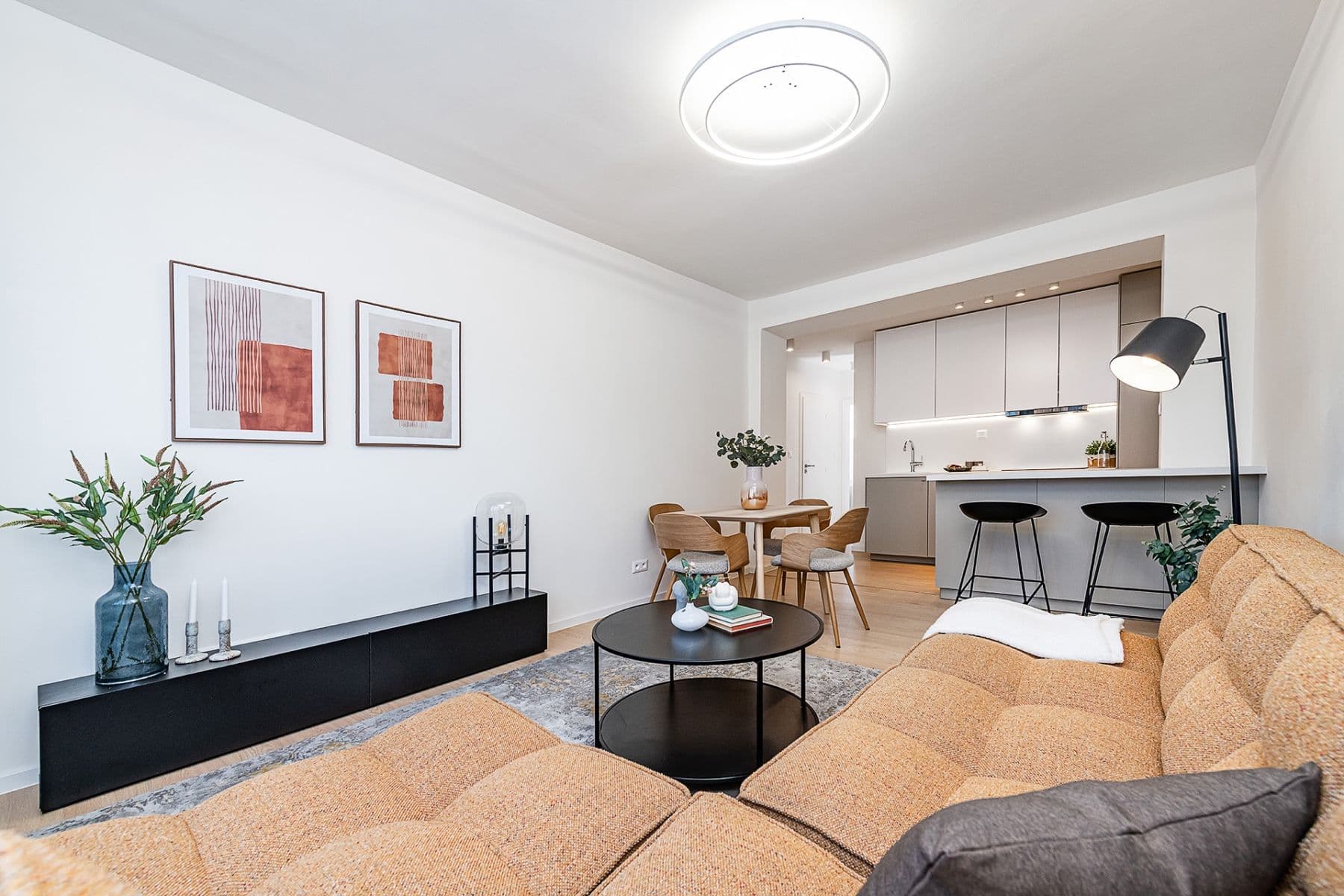 3 bedroom with open-plan kitchen flat for sale, 80 m², U Slavie, Prague, Prague 3 bedroom with open-plan kitchen flat for sale, 80 m², U Slavie, Prague, Prague