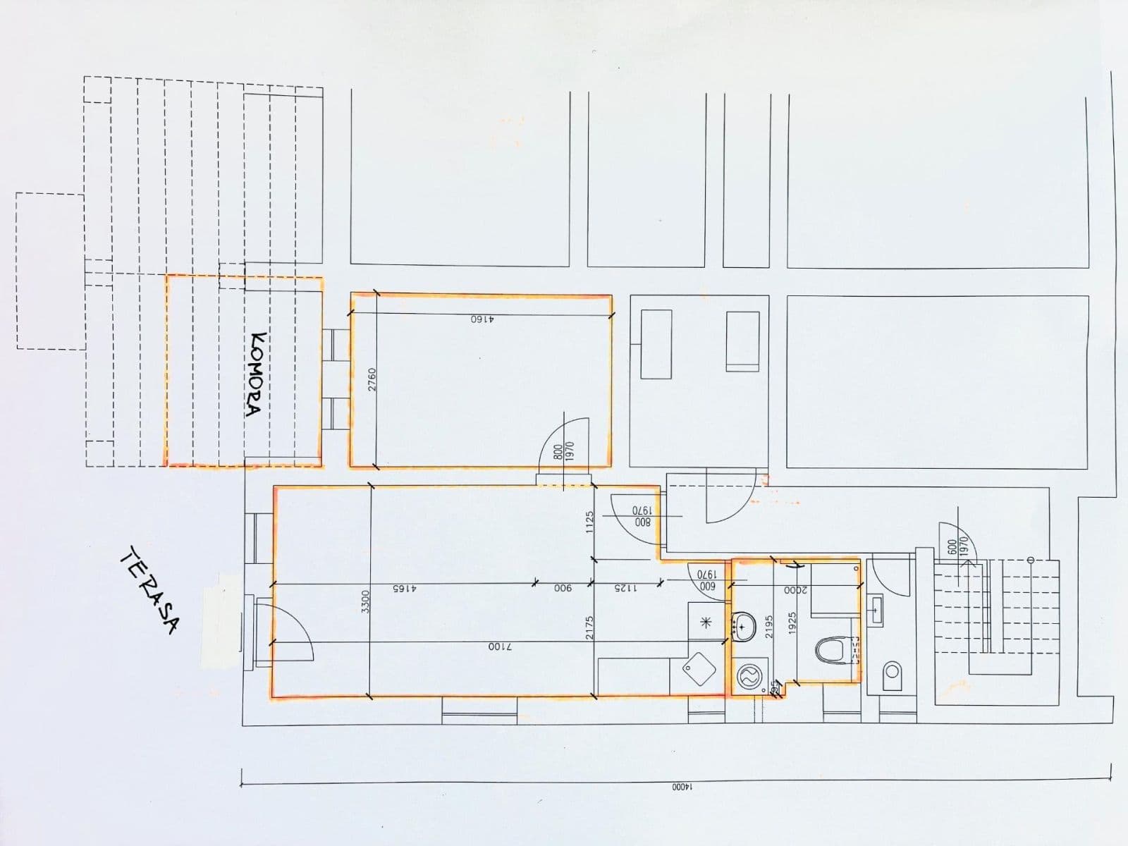 1 bedroom with open-plan kitchen flat to rent, 39 m², Pod Beránkou, Prague, Prague 1 bedroom with open-plan kitchen flat to rent, 39 m², Pod Beránkou, Prague, Prague
