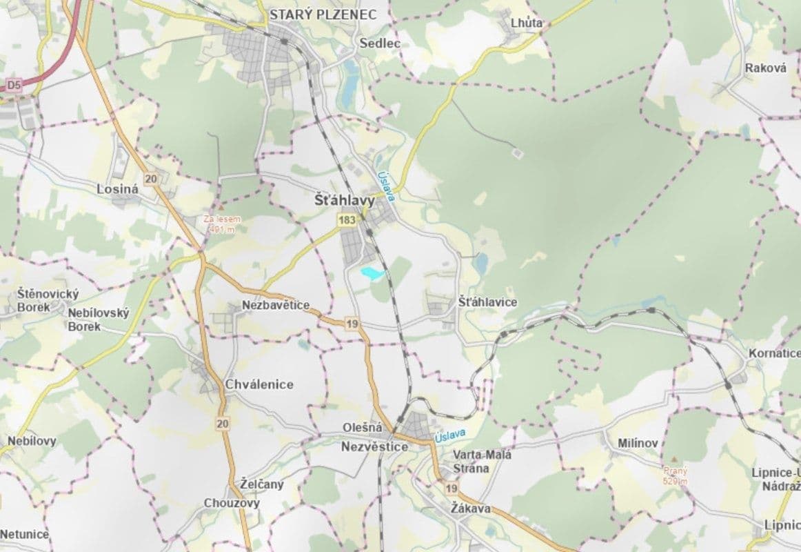plot for sale, 58,502 m², Šťáhlavy, Plzeňský Region plot for sale, 58,502 m², Šťáhlavy, Plzeňský Region