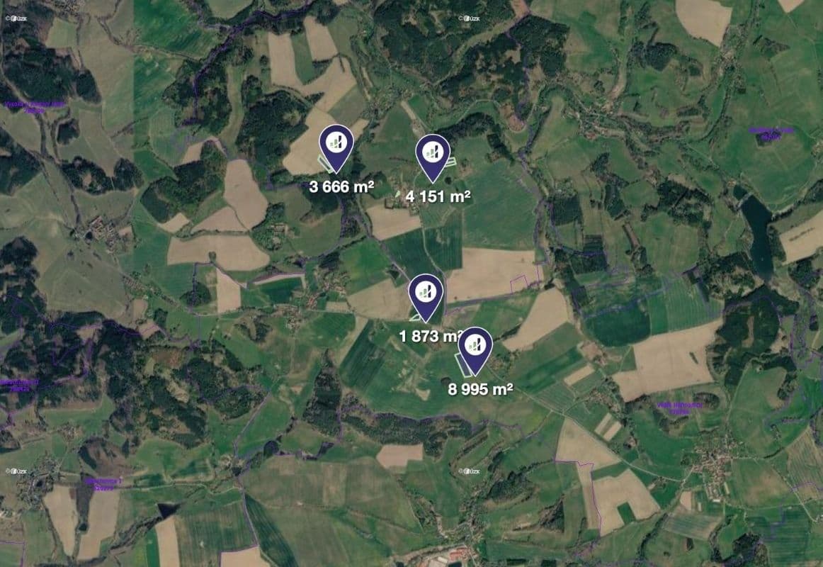 plot for sale, 14,014 m², Heřmaničky, Středočeský Region plot for sale, 14,014 m², Heřmaničky, Středočeský Region