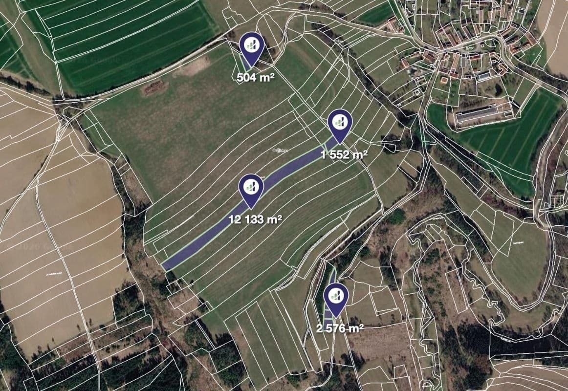 plot for sale, 34,076 m², Syrov, Vysočina Region plot for sale, 34,076 m², Syrov, Vysočina Region
