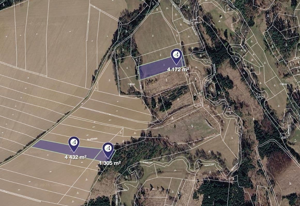 plot for sale, 34,076 m², Syrov, Vysočina Region plot for sale, 34,076 m², Syrov, Vysočina Region