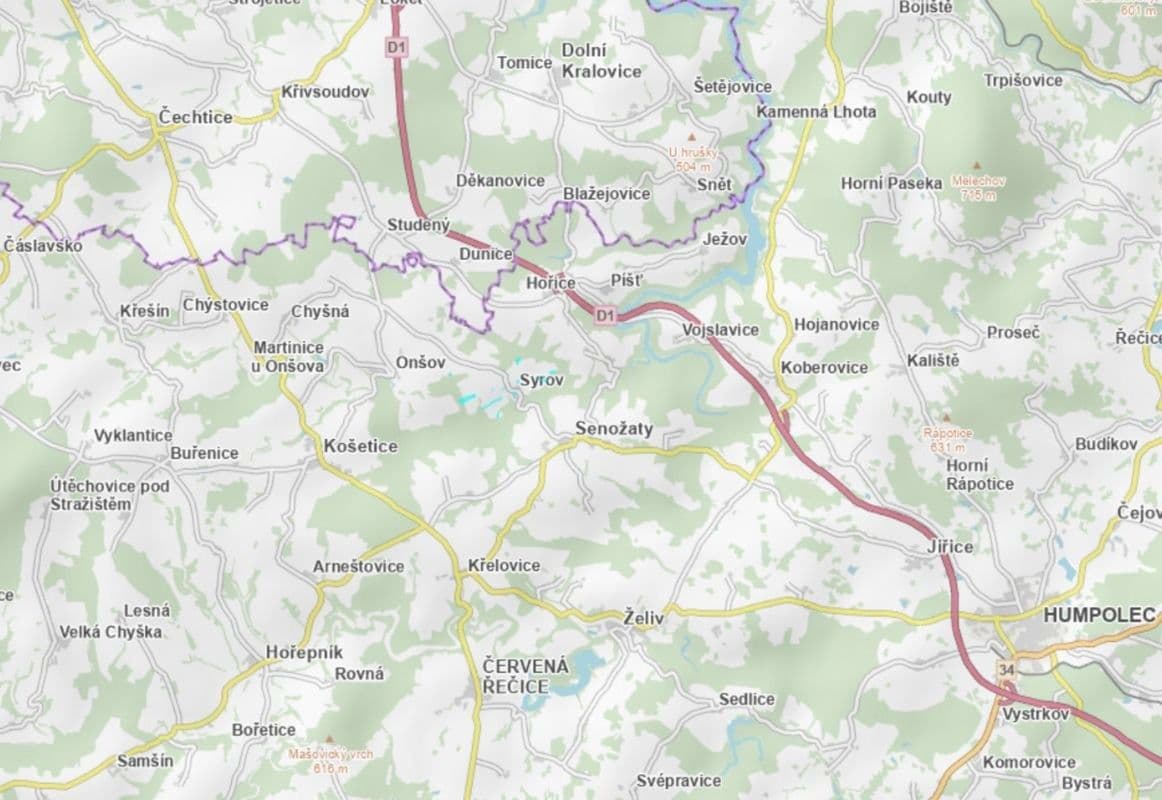 plot for sale, 34,076 m², Syrov, Vysočina Region plot for sale, 34,076 m², Syrov, Vysočina Region