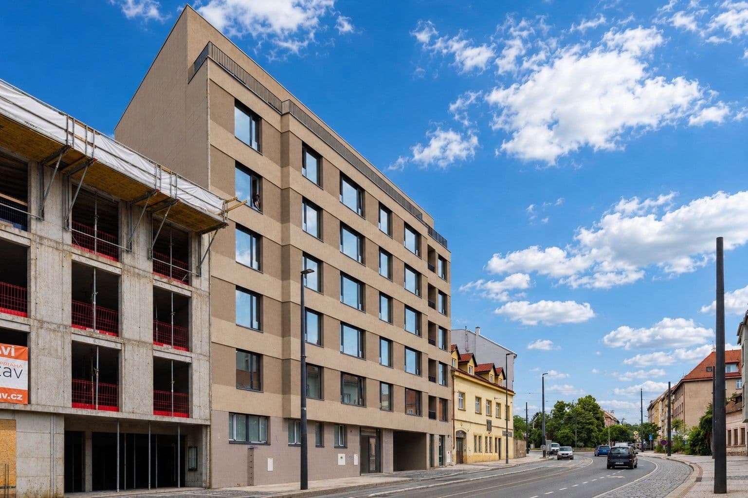 1 bedroom with open-plan kitchen flat to rent, 52 m², Zenklova, Prague, Prague 1 bedroom with open-plan kitchen flat to rent, 52 m², Zenklova, Prague, Prague