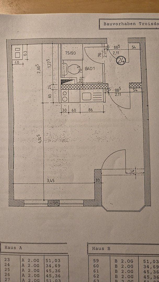 1 bedroom flat for sale, 35 m², Troisdorf, North Rhine-Westphalia 1 bedroom flat for sale, 35 m², Troisdorf, North Rhine-Westphalia