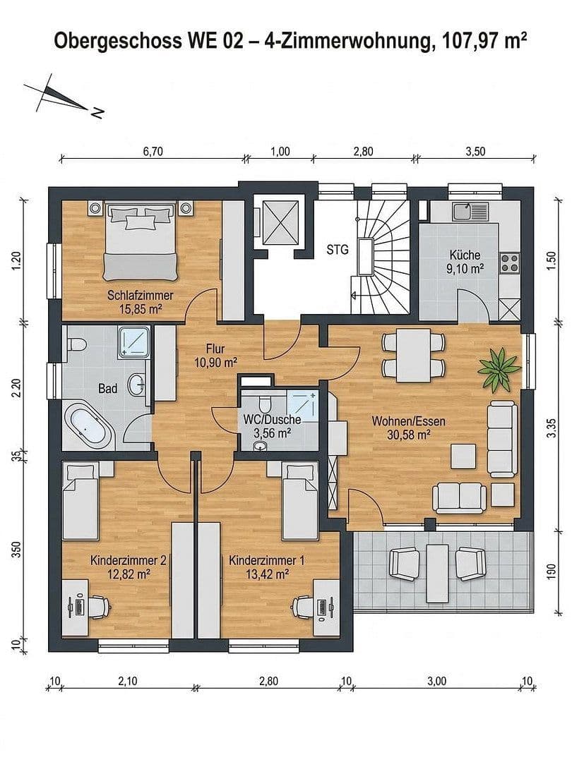 4 bedroom flat for sale, 108 m², Am Anker 12, Edingen-Neckarhausen, Baden-Württemberg 4 bedroom flat for sale, 108 m², Am Anker 12, Edingen-Neckarhausen, Baden-Württemberg