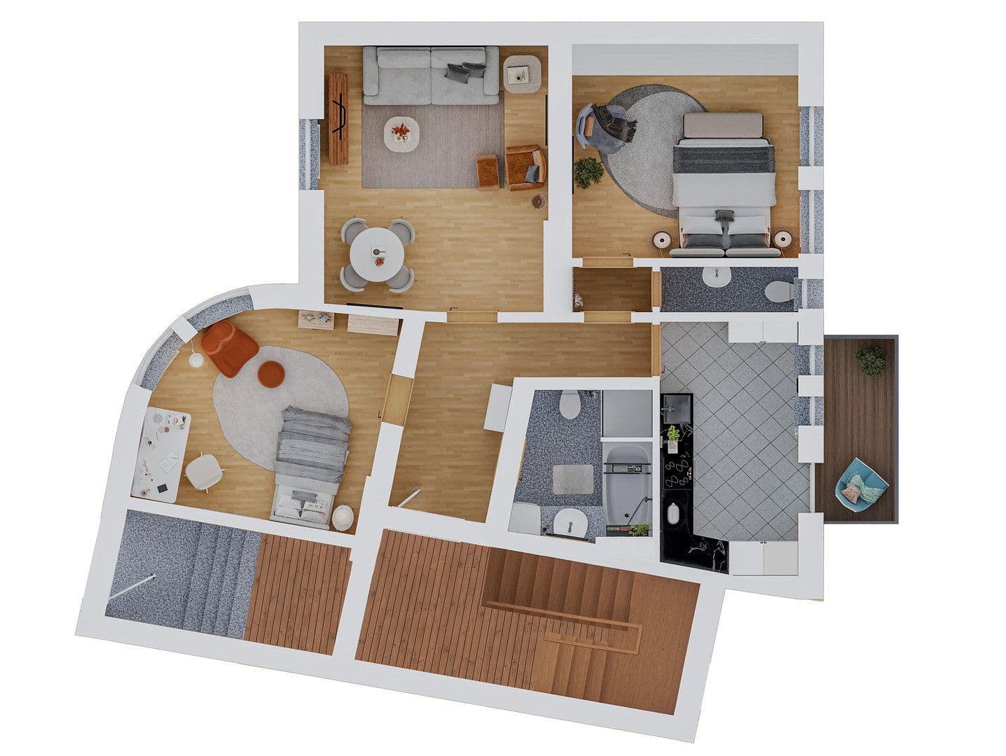 3 bedroom flat for sale, 76 m², Weimar, Thuringia 3 bedroom flat for sale, 76 m², Weimar, Thuringia