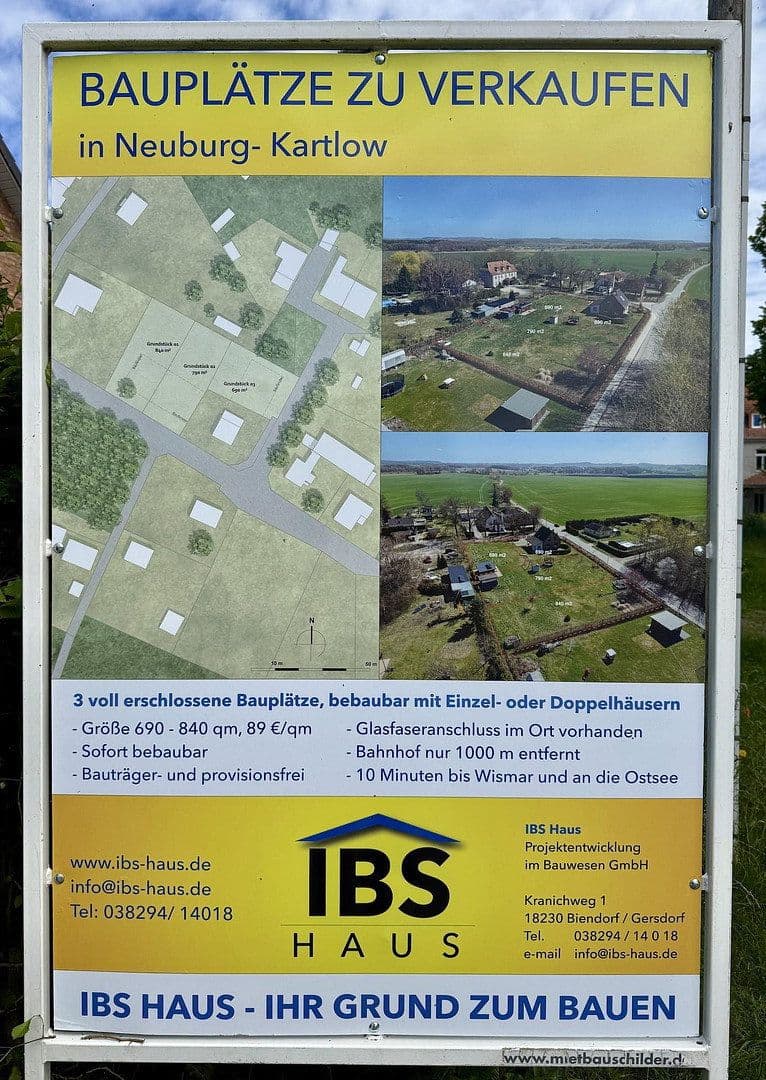 plot for sale, 690 m², Kartlow 34, Neuburg, Mecklenburg-Vorpommern plot for sale, 690 m², Kartlow 34, Neuburg, Mecklenburg-Vorpommern