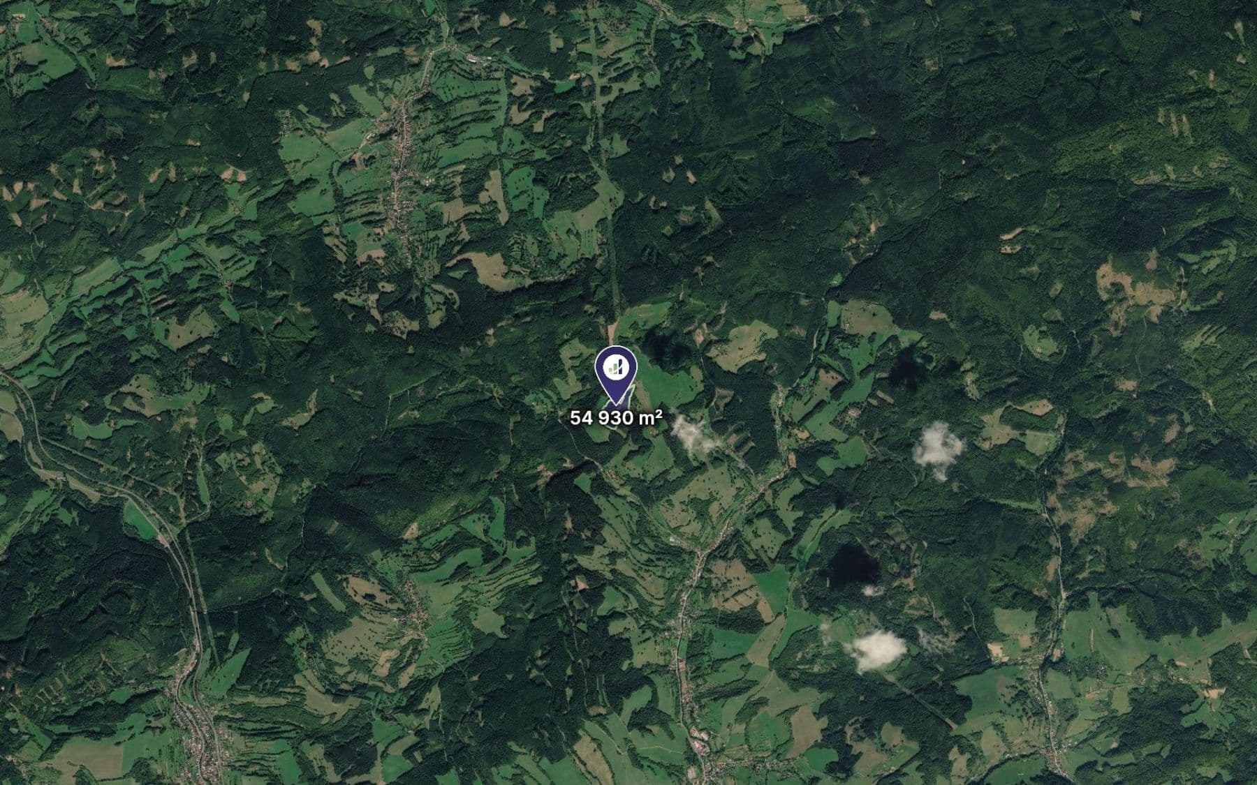 plot for sale, 54,930 m², Valašská Senice, Zlínský Region plot for sale, 54,930 m², Valašská Senice, Zlínský Region