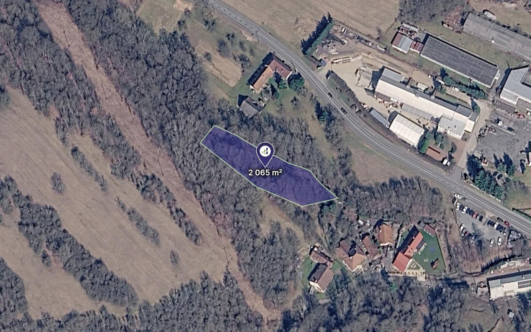 plot for sale, 1,033 m², Hřivínův Újezd, Zlínský Region plot for sale, 1,033 m², Hřivínův Újezd, Zlínský Region