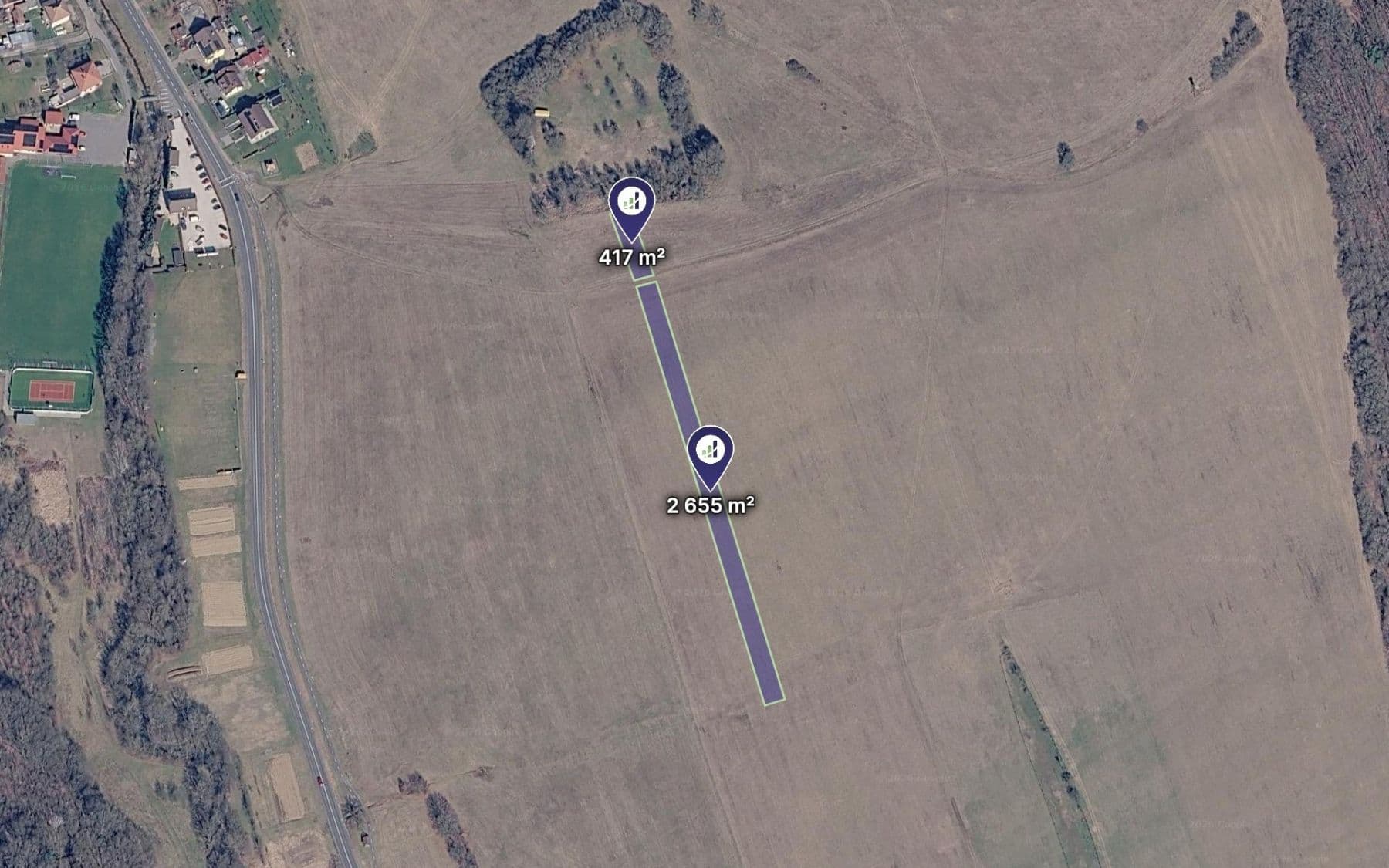plot for sale, 1,536 m², Hřivínův Újezd, Zlínský Region plot for sale, 1,536 m², Hřivínův Újezd, Zlínský Region