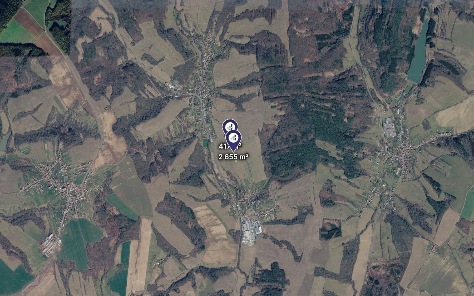 plot for sale, 1,536 m², Hřivínův Újezd, Zlínský Region plot for sale, 1,536 m², Hřivínův Újezd, Zlínský Region