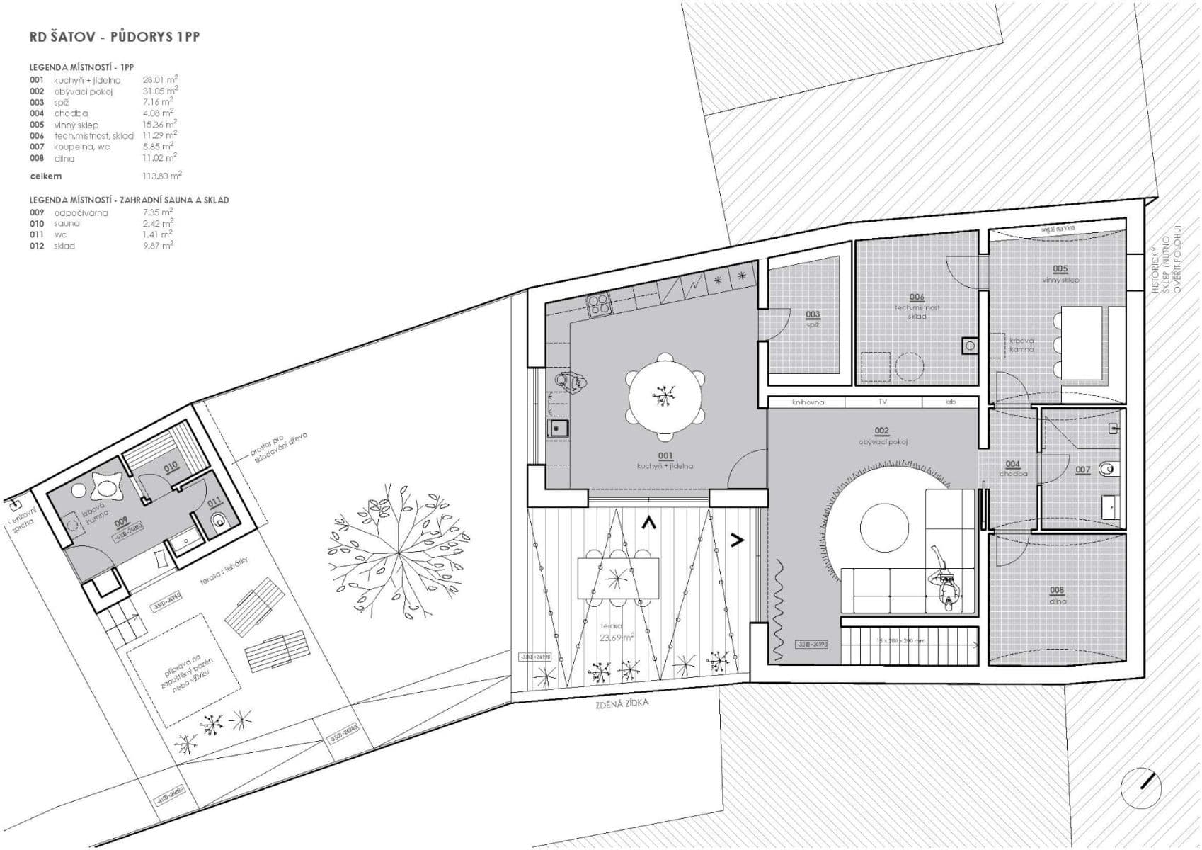 plot for sale, 461 m², Šatov, Jihomoravský Region plot for sale, 461 m², Šatov, Jihomoravský Region