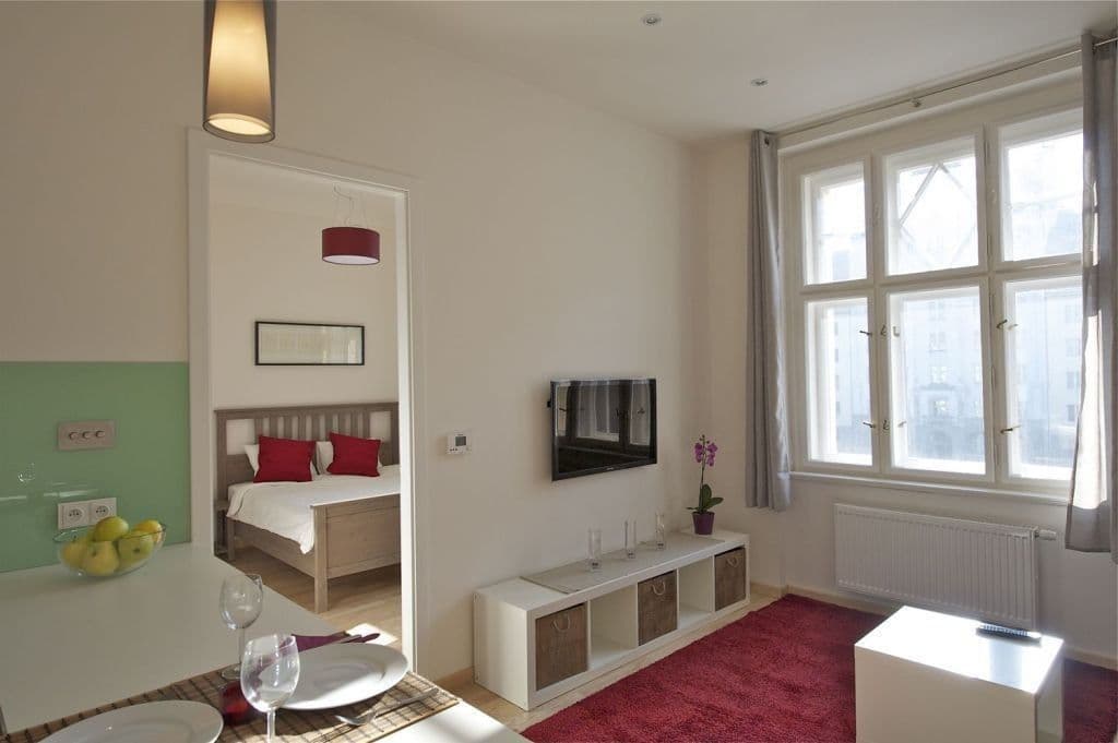 1 bedroom with open-plan kitchen flat to rent, 50 m², Kafkova, Prague, Prague 1 bedroom with open-plan kitchen flat to rent, 50 m², Kafkova, Prague, Prague