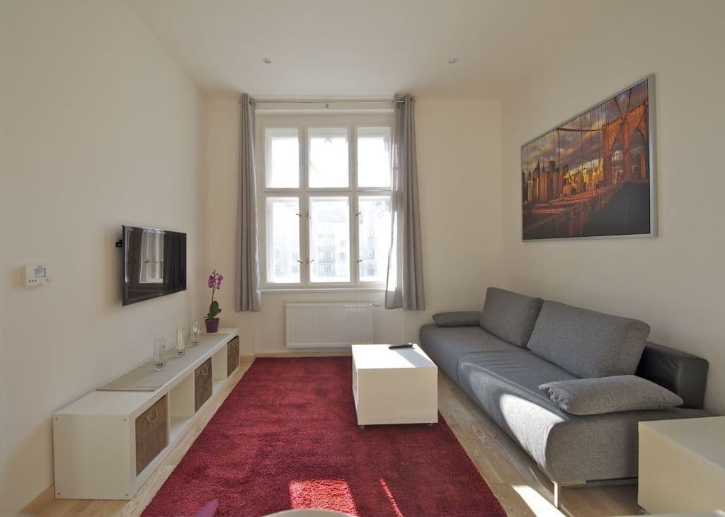 1 bedroom with open-plan kitchen flat to rent, 50 m², Kafkova, Prague, Prague 1 bedroom with open-plan kitchen flat to rent, 50 m², Kafkova, Prague, Prague