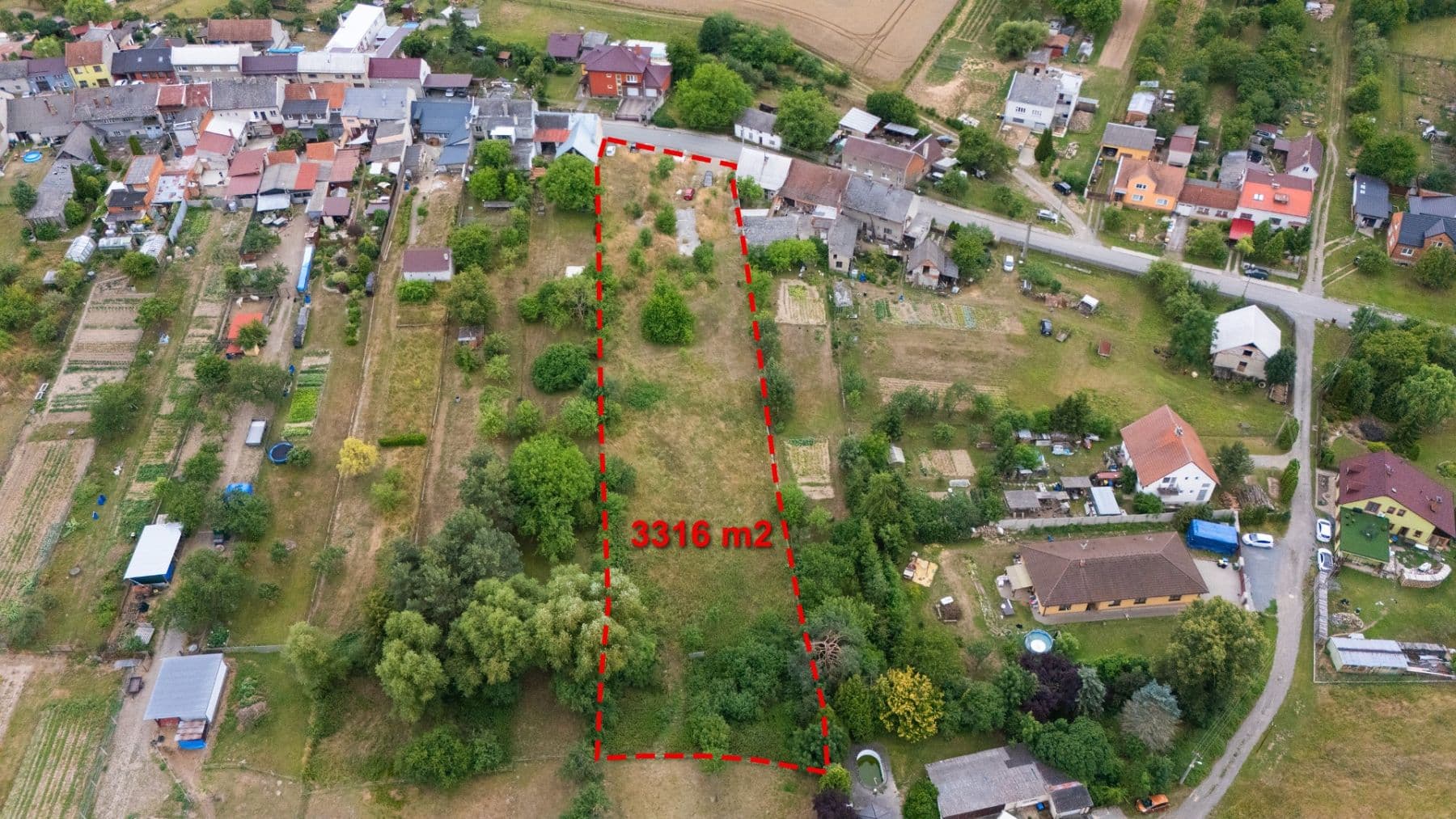 plot for sale, 3,316 m², Pěnčín, Olomoucký Region plot for sale, 3,316 m², Pěnčín, Olomoucký Region