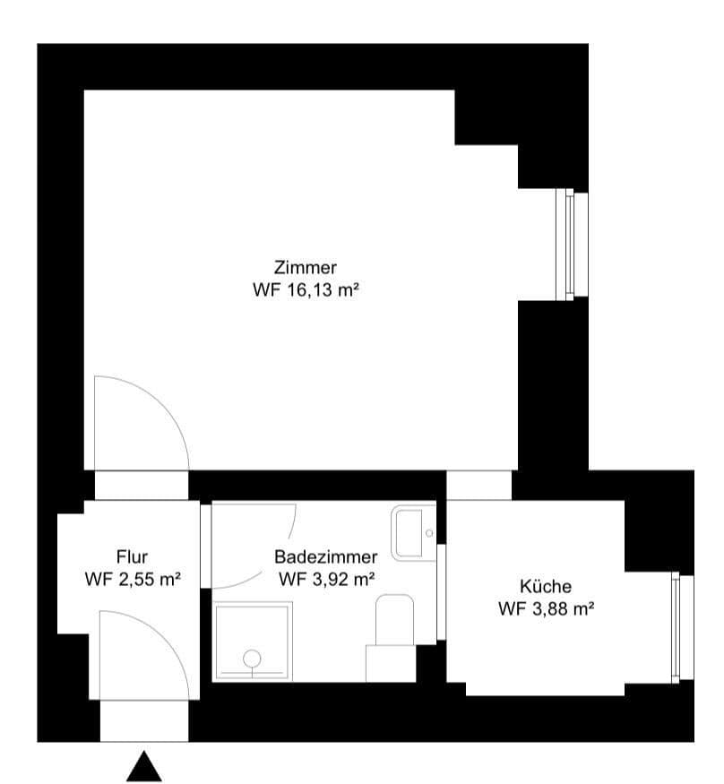 1 bedroom flat for sale, 27 m², Berlin, Berlin 1 bedroom flat for sale, 27 m², Berlin, Berlin