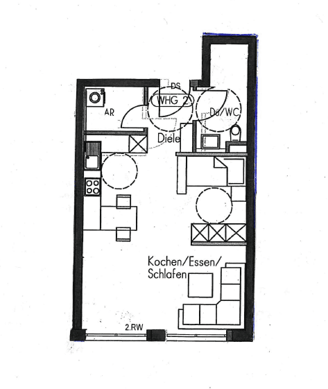 Studio flat to rent, 42 m², Beinstraße 16, Aalen, Baden-Württemberg Studio flat to rent, 42 m², Beinstraße 16, Aalen, Baden-Württemberg