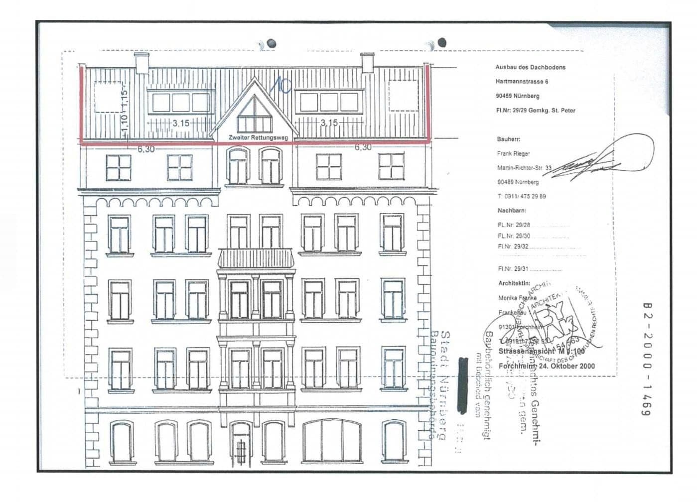 2 bedroom with open-plan kitchen flat for sale, 100 m², Hartmannstr 6, Nürnberg, Bavaria 2 bedroom with open-plan kitchen flat for sale, 100 m², Hartmannstr 6, Nürnberg, Bavaria
