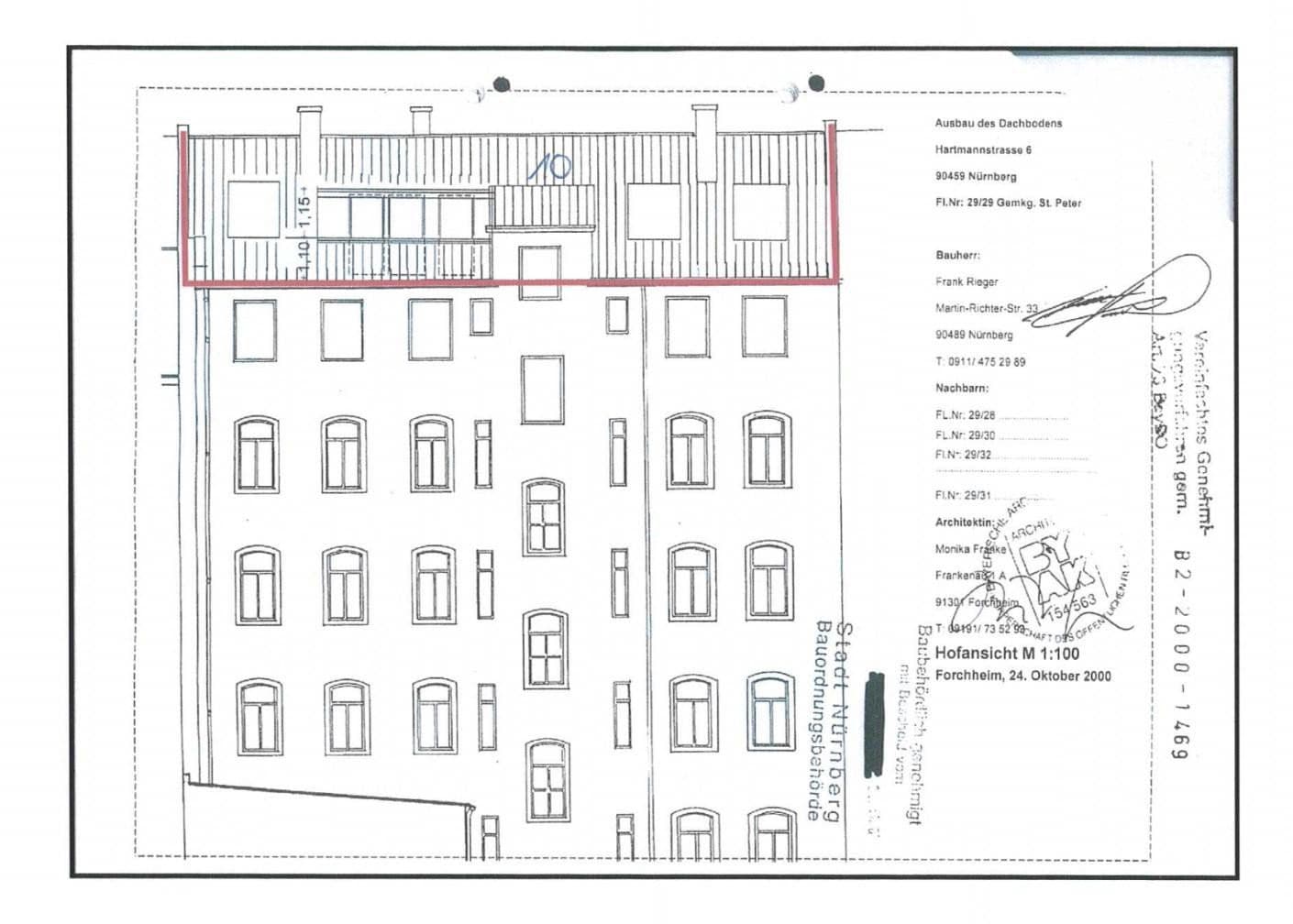 2 bedroom with open-plan kitchen flat for sale, 100 m², Hartmannstr 6, Nürnberg, Bavaria 2 bedroom with open-plan kitchen flat for sale, 100 m², Hartmannstr 6, Nürnberg, Bavaria