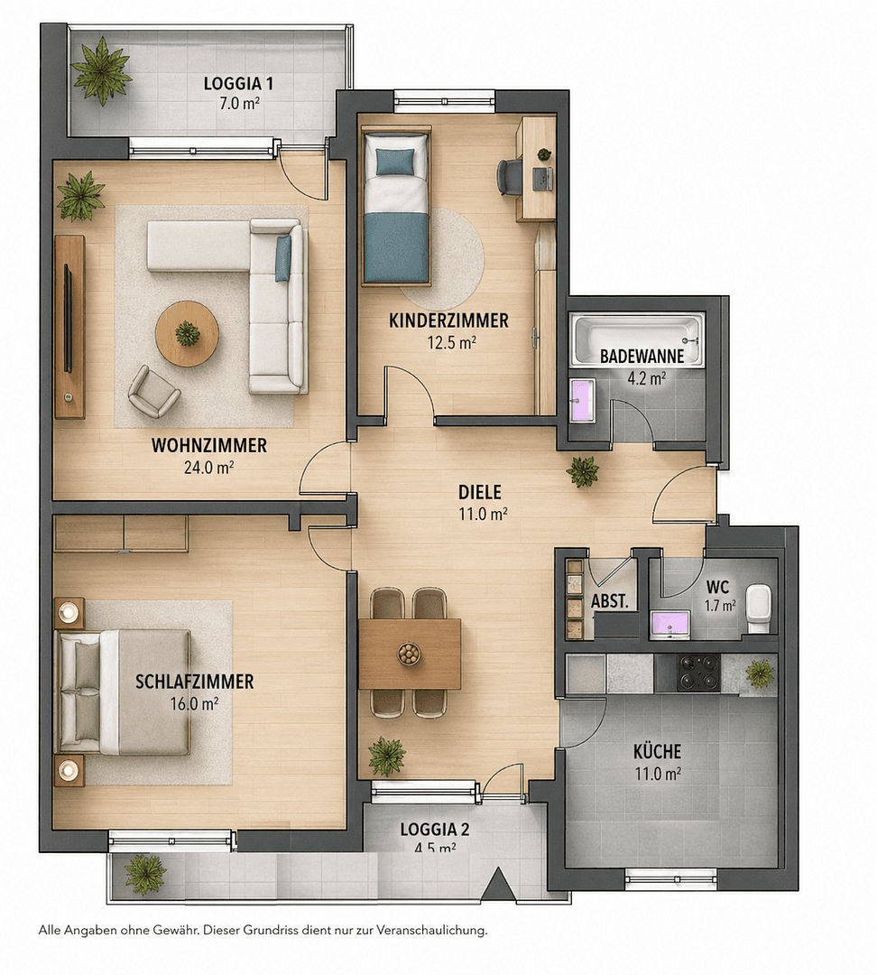 3 bedroom flat to rent, 90 m², Urftstr. 110, Mönchengladbach, North Rhine-Westphalia 3 bedroom flat to rent, 90 m², Urftstr. 110, Mönchengladbach, North Rhine-Westphalia