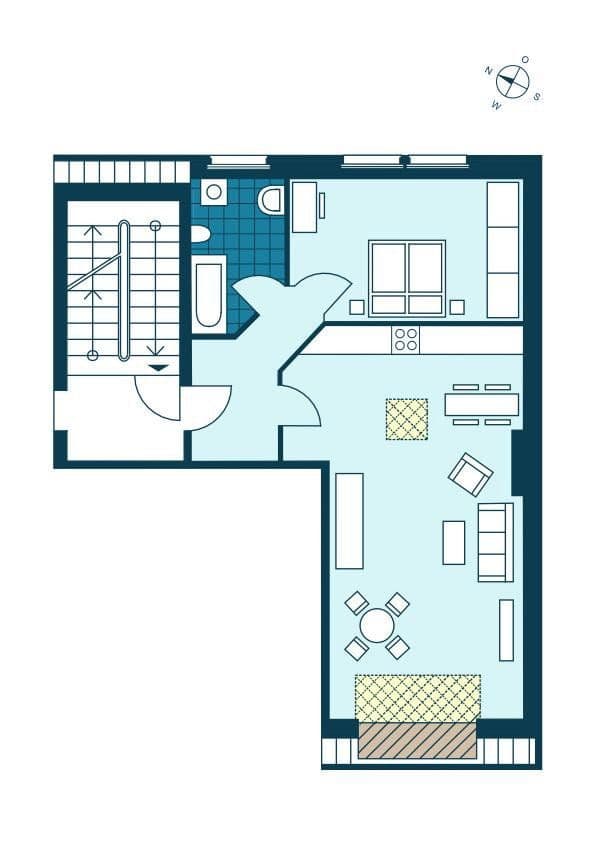 2 bedroom flat to rent, 65 m², Berlin, Berlin 2 bedroom flat to rent, 65 m², Berlin, Berlin