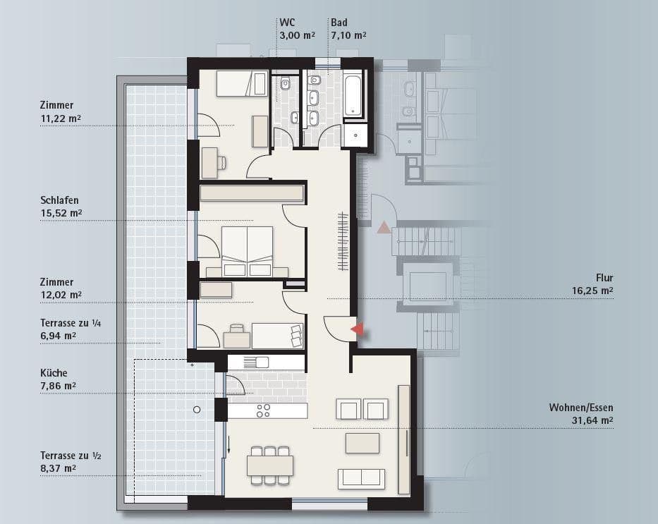 4 bedroom flat to rent, 120 m², Maybachstraße 15B, Stuttgart, Baden-Württemberg 4 bedroom flat to rent, 120 m², Maybachstraße 15B, Stuttgart, Baden-Württemberg
