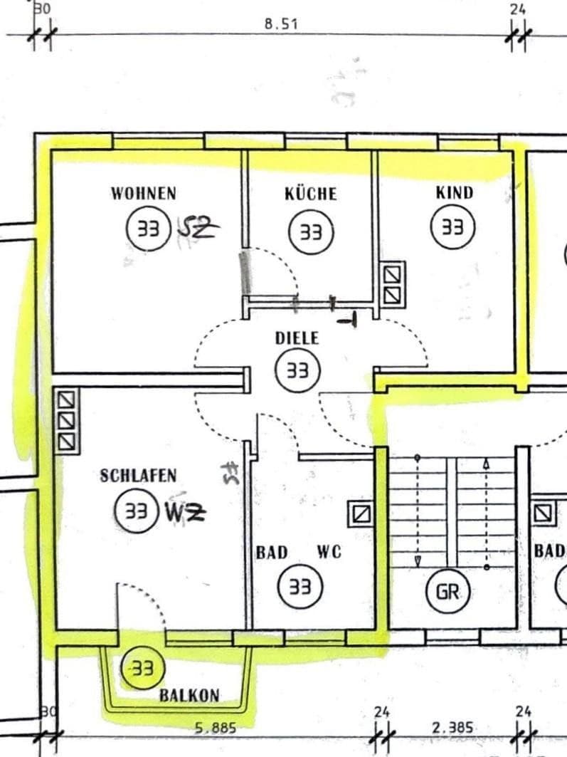 3 bedroom flat for sale, 58 m², Kreuzederstr. 9, Freilassing, Bavaria 3 bedroom flat for sale, 58 m², Kreuzederstr. 9, Freilassing, Bavaria