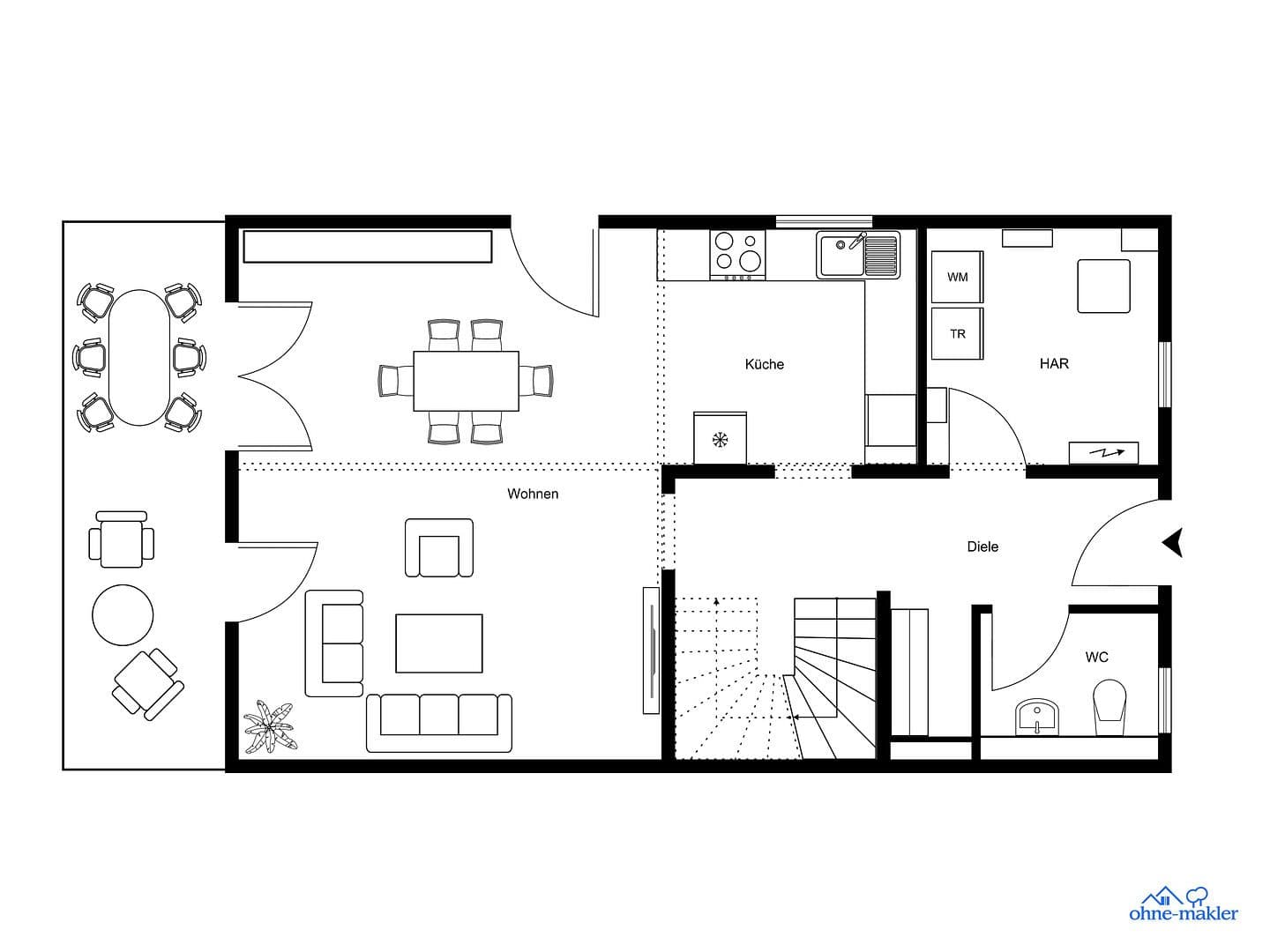 house to rent, 146 m², Hugoring 2, Ludwigsfelde, Brandenburg house to rent, 146 m², Hugoring 2, Ludwigsfelde, Brandenburg