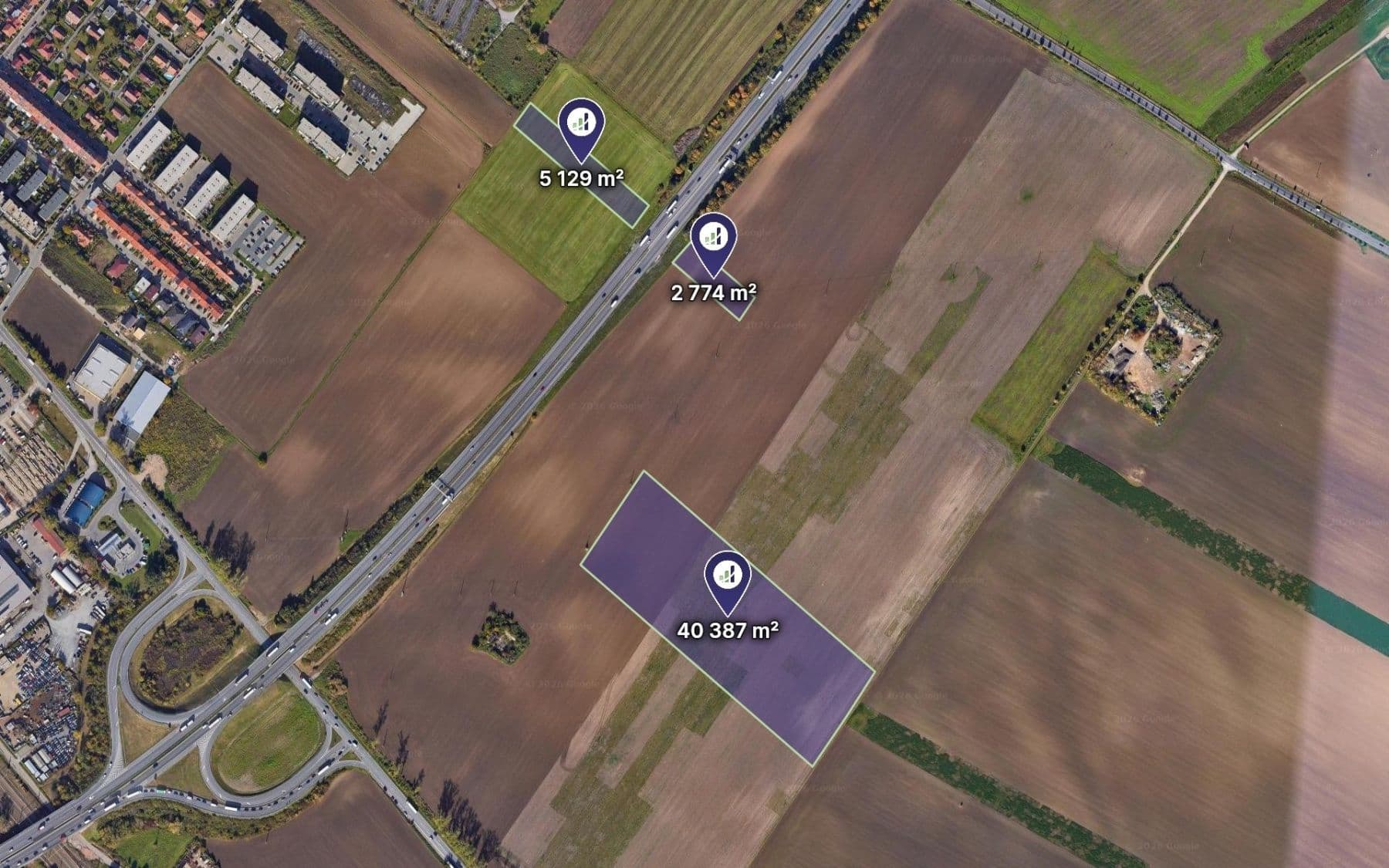 plot for sale, 4,024 m², Brno, Jihomoravský Region plot for sale, 4,024 m², Brno, Jihomoravský Region