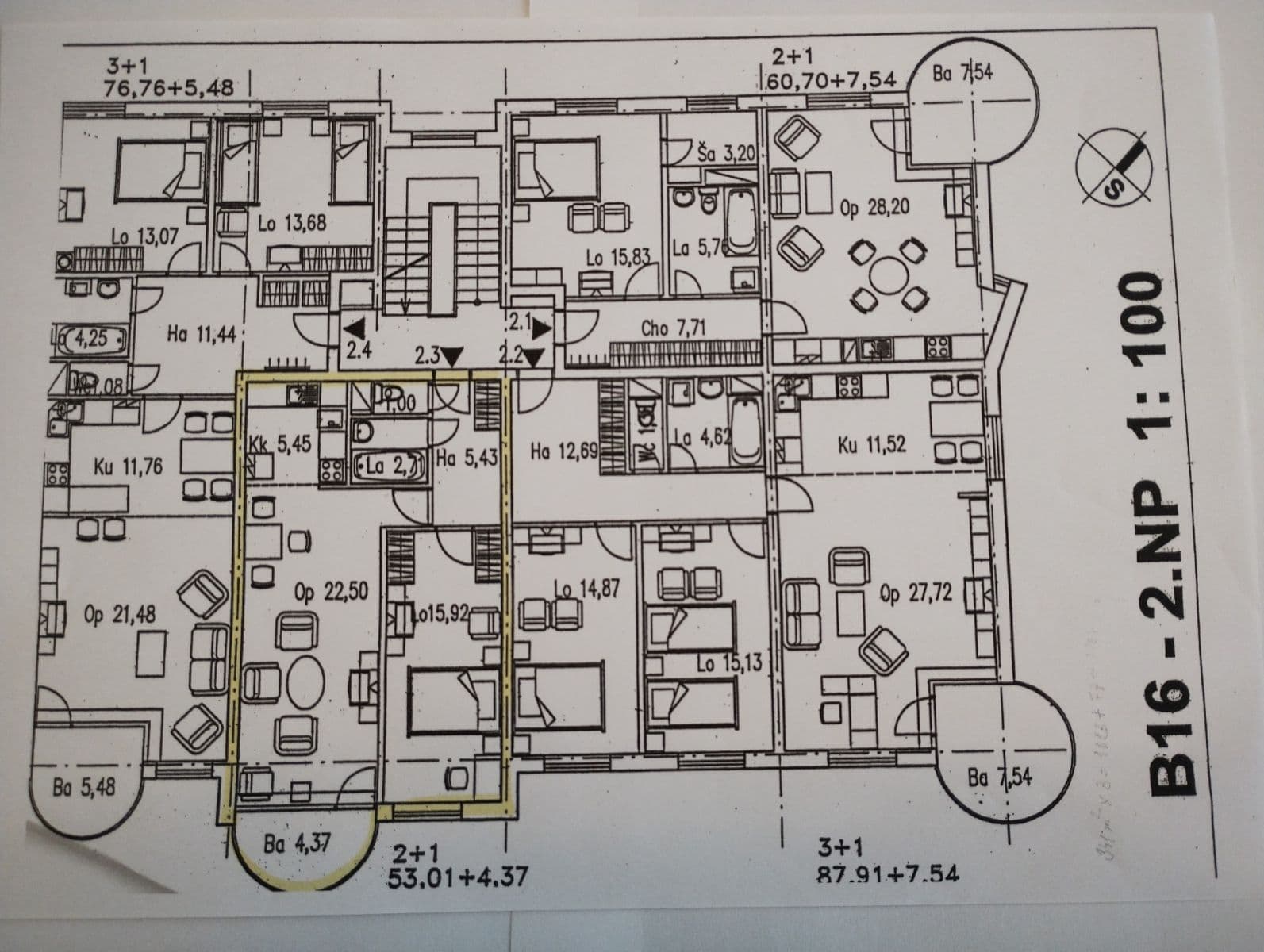 1 bedroom with open-plan kitchen flat to rent, 53 m², U Louky, Prague, Prague 1 bedroom with open-plan kitchen flat to rent, 53 m², U Louky, Prague, Prague