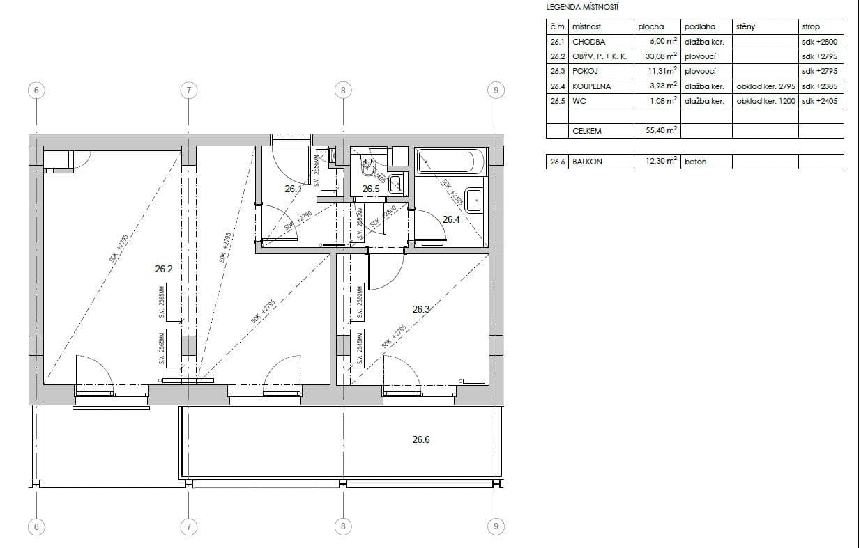 1 bedroom with open-plan kitchen flat to rent, 58 m², Křižíkova, Čelákovice, Středočeský Region 1 bedroom with open-plan kitchen flat to rent, 58 m², Křižíkova, Čelákovice, Středočeský Region