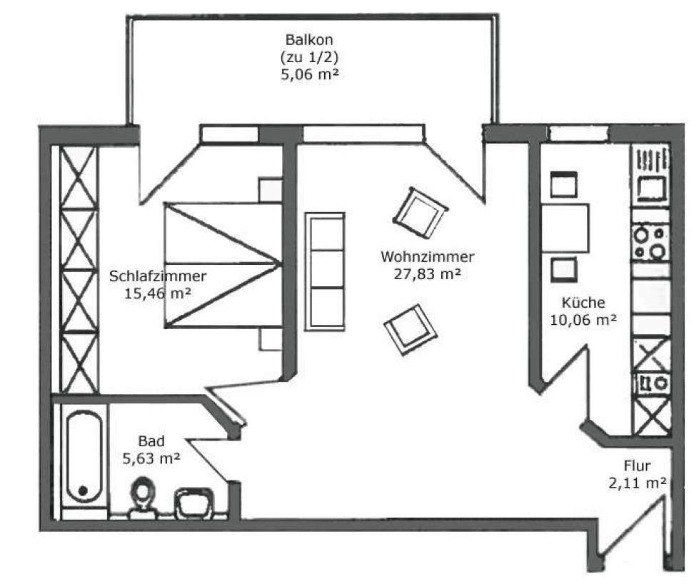 2 bedroom flat to rent, 67 m², Birkenwerderstr. 2, Hohen Neuendorf, Brandenburg 2 bedroom flat to rent, 67 m², Birkenwerderstr. 2, Hohen Neuendorf, Brandenburg