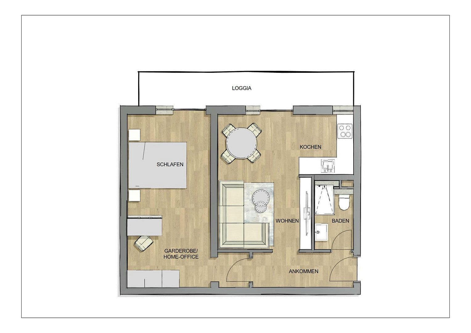 2 bedroom flat for sale, 54 m², München, Bavaria 2 bedroom flat for sale, 54 m², München, Bavaria