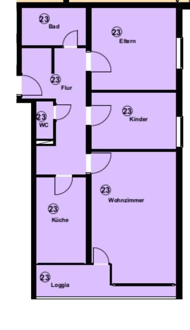3 bedroom flat to rent, 90 m², Siemensstraße 39, Bamberg, Bavaria 3 bedroom flat to rent, 90 m², Siemensstraße 39, Bamberg, Bavaria
