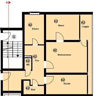3 bedroom flat to rent, 85 m², Siemensstraße 39, Bamberg, Bavaria 3 bedroom flat to rent, 85 m², Siemensstraße 39, Bamberg, Bavaria