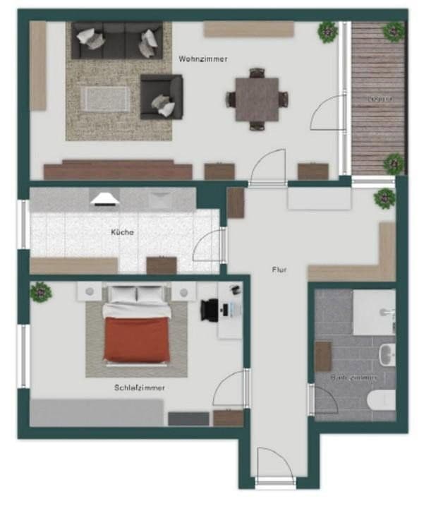 2 bedroom flat to rent, 69 m², Feldbergstr. 16, Heusenstamm, Hesse 2 bedroom flat to rent, 69 m², Feldbergstr. 16, Heusenstamm, Hesse