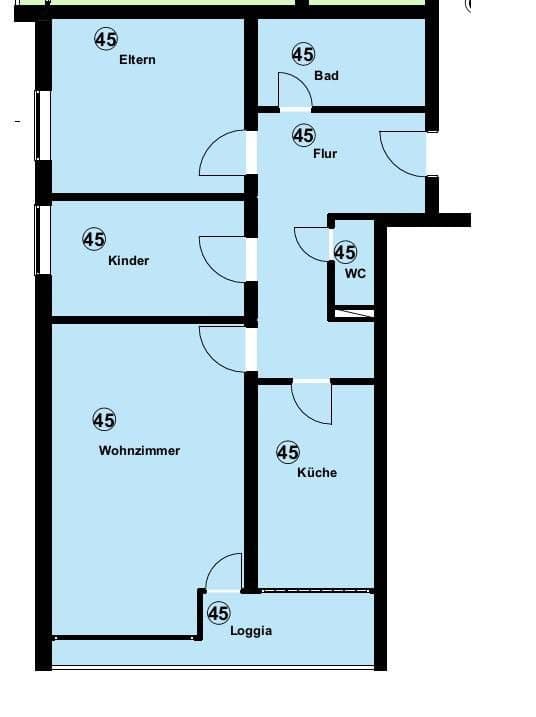 3 bedroom flat to rent, 92 m², Siemensstraße 39, Bamberg, Bavaria 3 bedroom flat to rent, 92 m², Siemensstraße 39, Bamberg, Bavaria