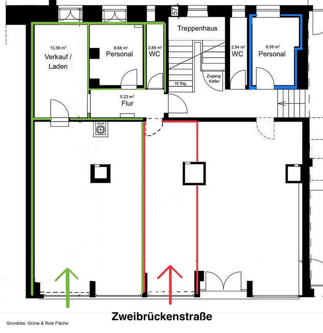 non-residential property to rent, 88 m², Zweibrückenstrasse 3, München, Bavaria non-residential property to rent, 88 m², Zweibrückenstrasse 3, München, Bavaria