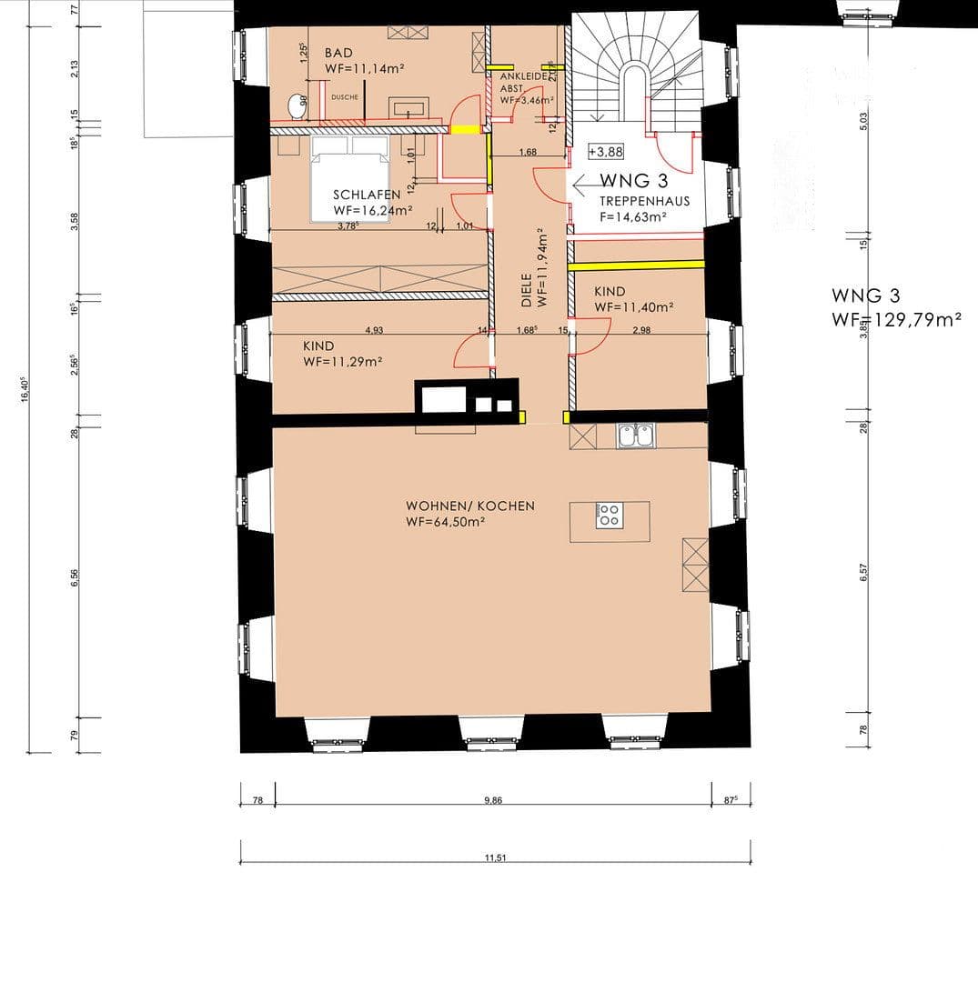 4 bedroom flat to rent, 130 m², Oberasbach, Bavaria 4 bedroom flat to rent, 130 m², Oberasbach, Bavaria